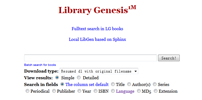 Library Genesis1M